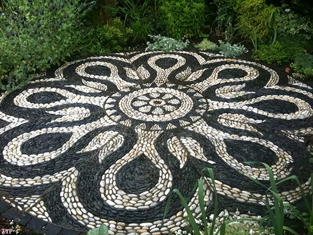 这样的石头路真美