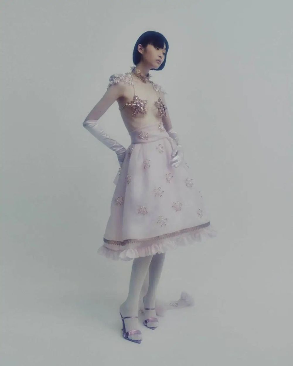 daisuke tanaka Temple short blouse