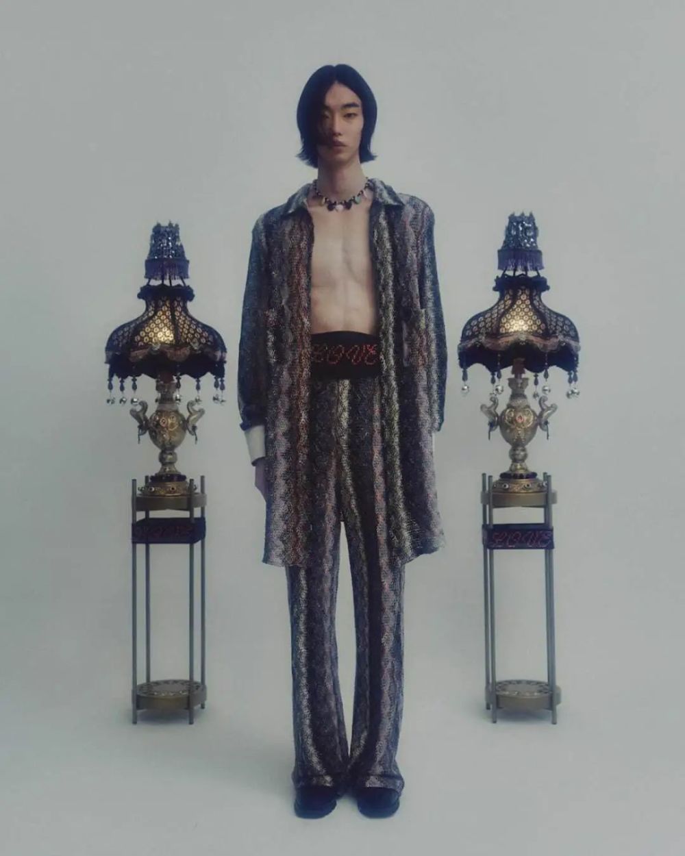 daisuke tanaka Temple short blouse