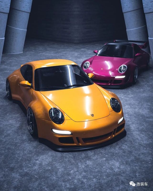 波兰改装厂推出圆润宽体保时捷911,rwb要被比下去了?
