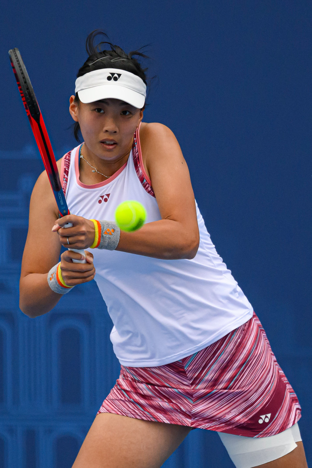 (体育)网球——2022中国网球巡回赛职业级总决赛(澳门):刘方舟女单