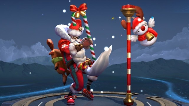 首先,就是老夫子的圣诞老人.