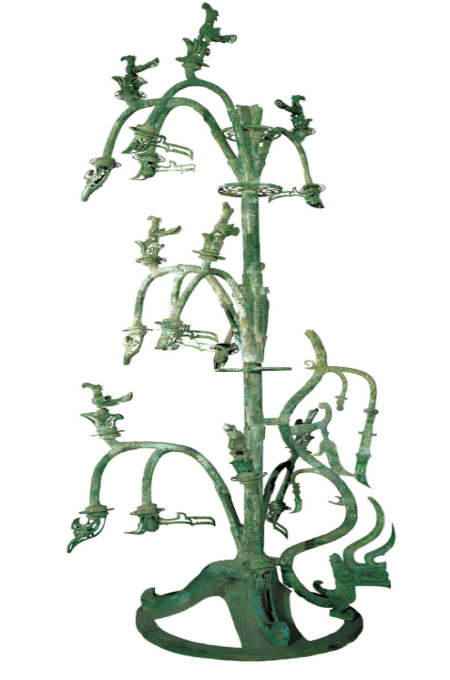 夜雨丨蒲卫平三星堆青铜神树秘密之破解