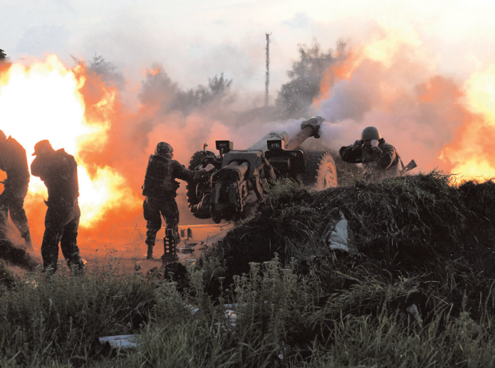 2014乌东战争图片