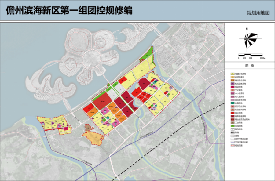 儋州分区规划图图片