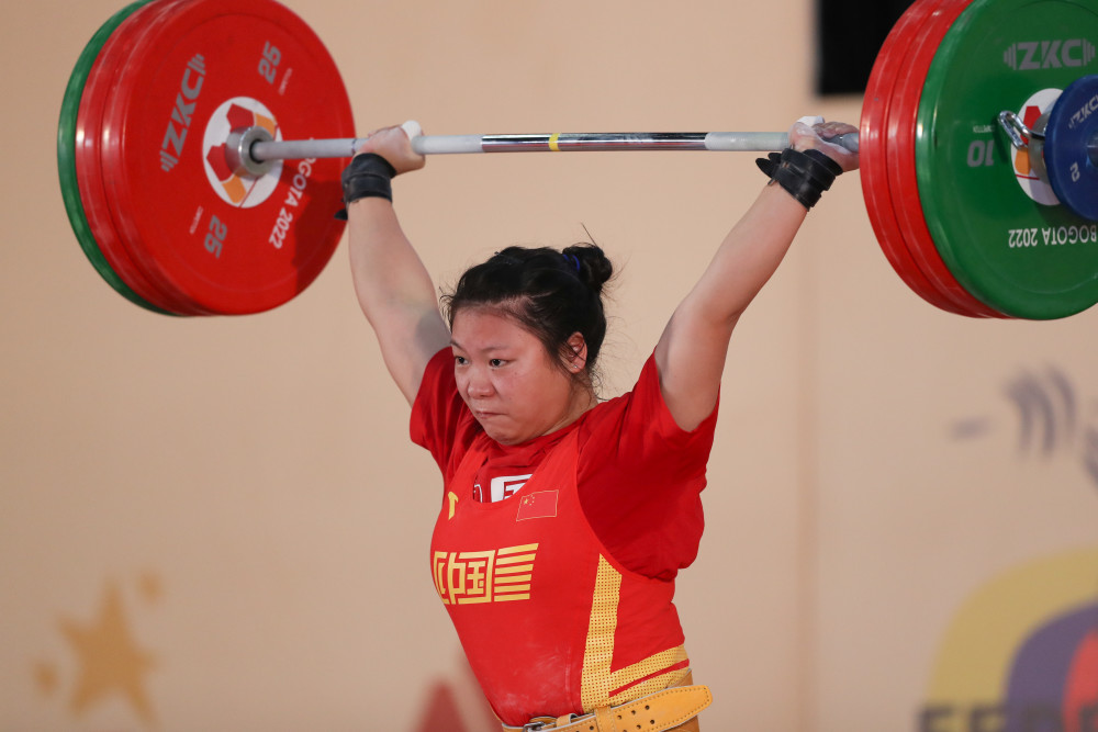 (体育)举重——世锦赛女子71公斤级:中国选手获一金二银一铜_腾讯新闻
