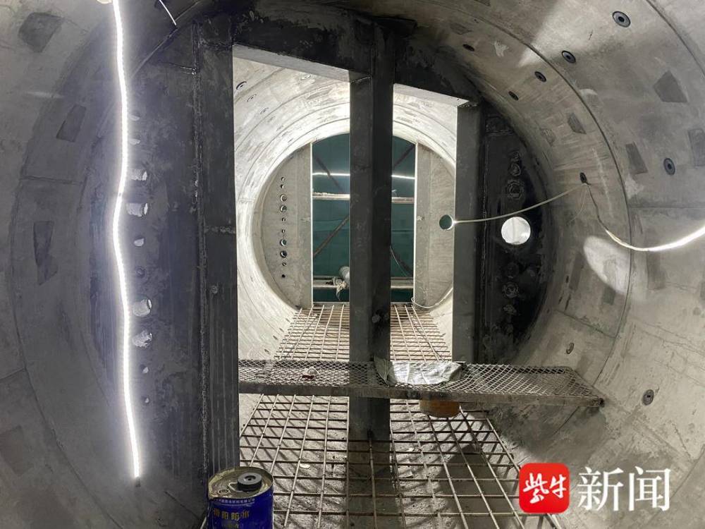 苏州轨道交通8号线济学路站中间风井区间机械法施工联络通道贯通