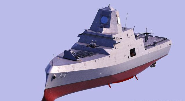 而在054b下饺子之后,和054a同一时代的052d驱逐舰的升级的问题,也被