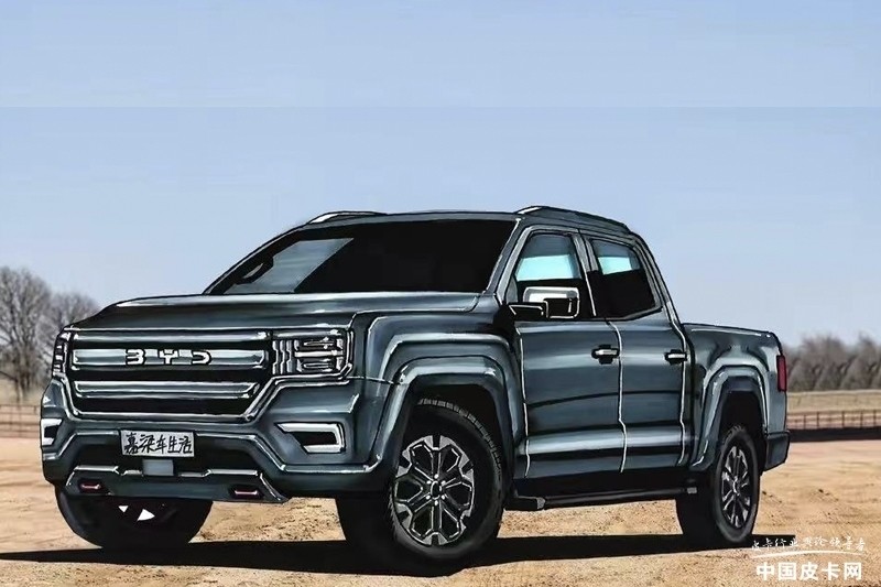 终极幻想比亚迪新款混动皮卡抢先看
