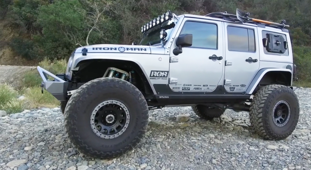 牧马人35寸轮胎改装ikna苛纳4320材质456速比!