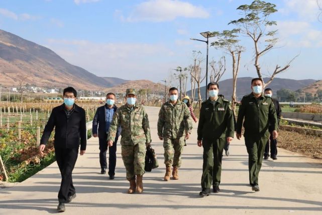 【国防教育】大理军分区政委李加林到大营镇调研指导工作