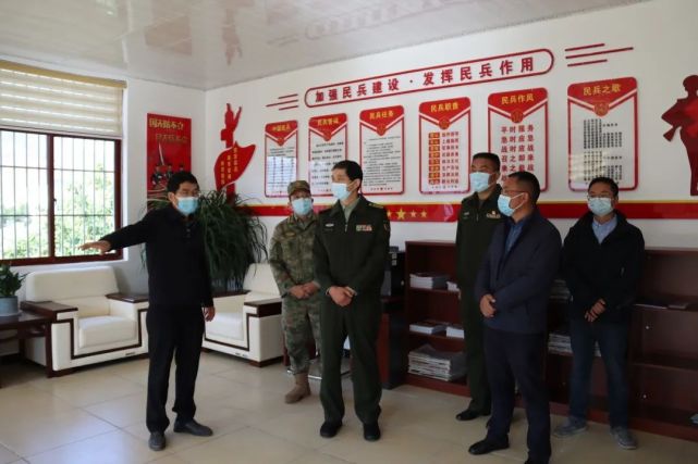 【国防教育】大理军分区政委李加林到大营镇调研指导工作