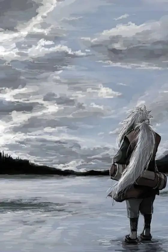 火影忍者三忍自来也帅气手机壁纸12张