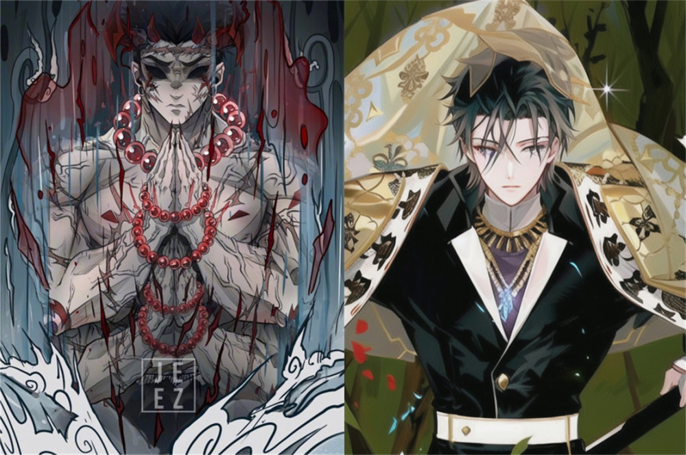 鬼灭之刃:鬼化九柱被ai化,霞柱颜值超高,蝴蝶忍甘露寺涩气满满_腾讯