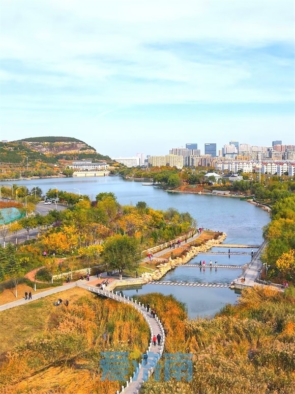 冬日的济南孟家水库诗情画意惹人醉