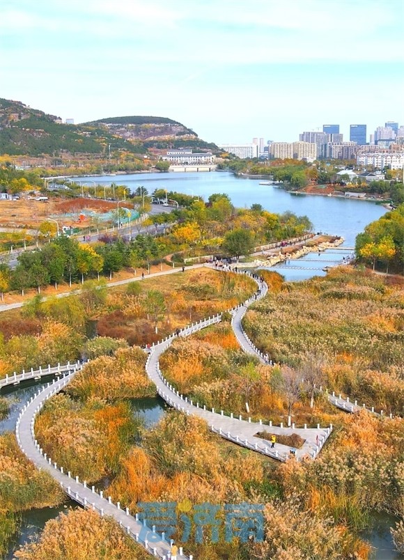 冬日的济南孟家水库诗情画意惹人醉