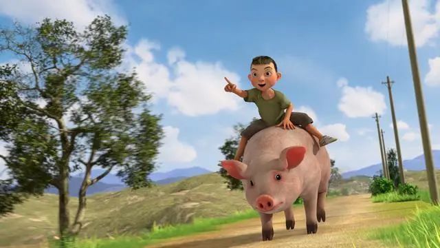 品读沈国冰骑猪少年