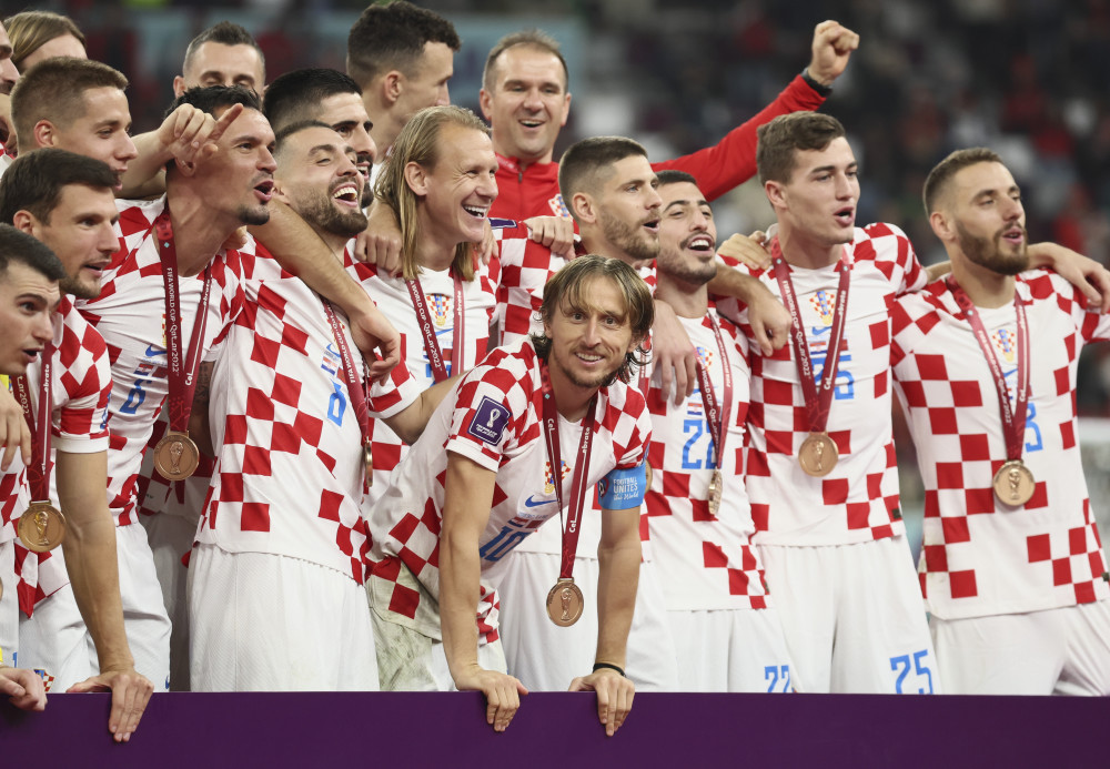 卡塔尔世界杯足球三四名决赛克罗地亚胜摩洛哥9