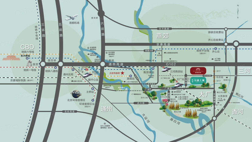 楼盘地址:河北省廊坊市大厂回族自治县首创大街与大福北路交口多公交