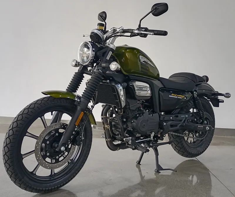 宗申赛科龙单缸复古巡航车ra250s亮相工信部