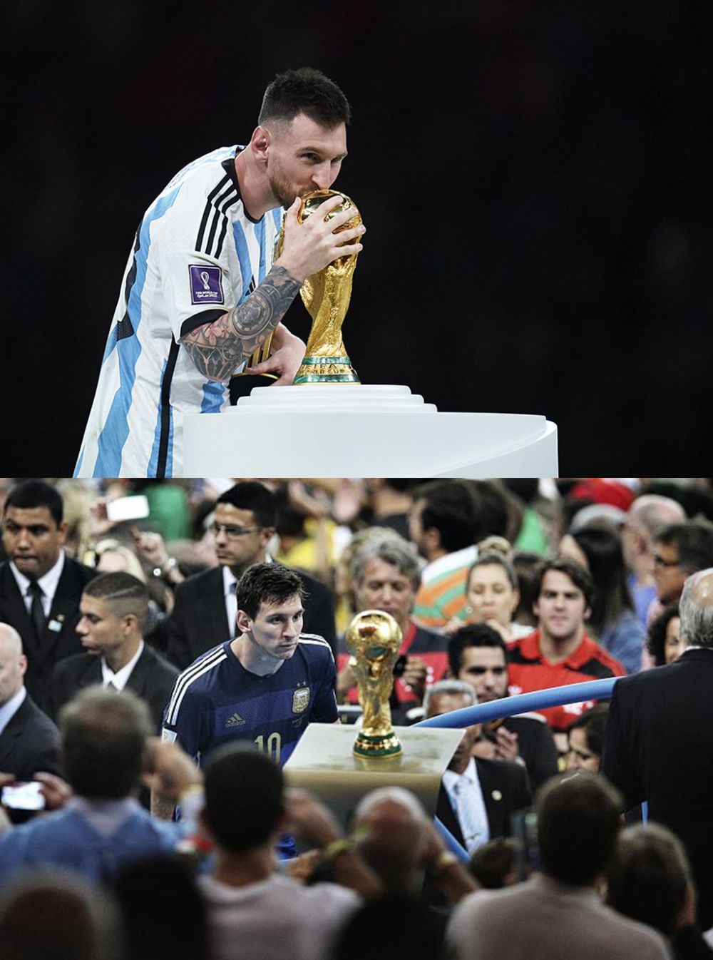 据统计,梅西职业生涯几乎拿了所有能拿得到的重要奖杯,其中包括最重要