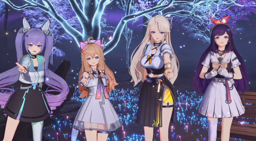 实力虚拟偶像团体asoul二周年唱跳舞台回馈粉丝