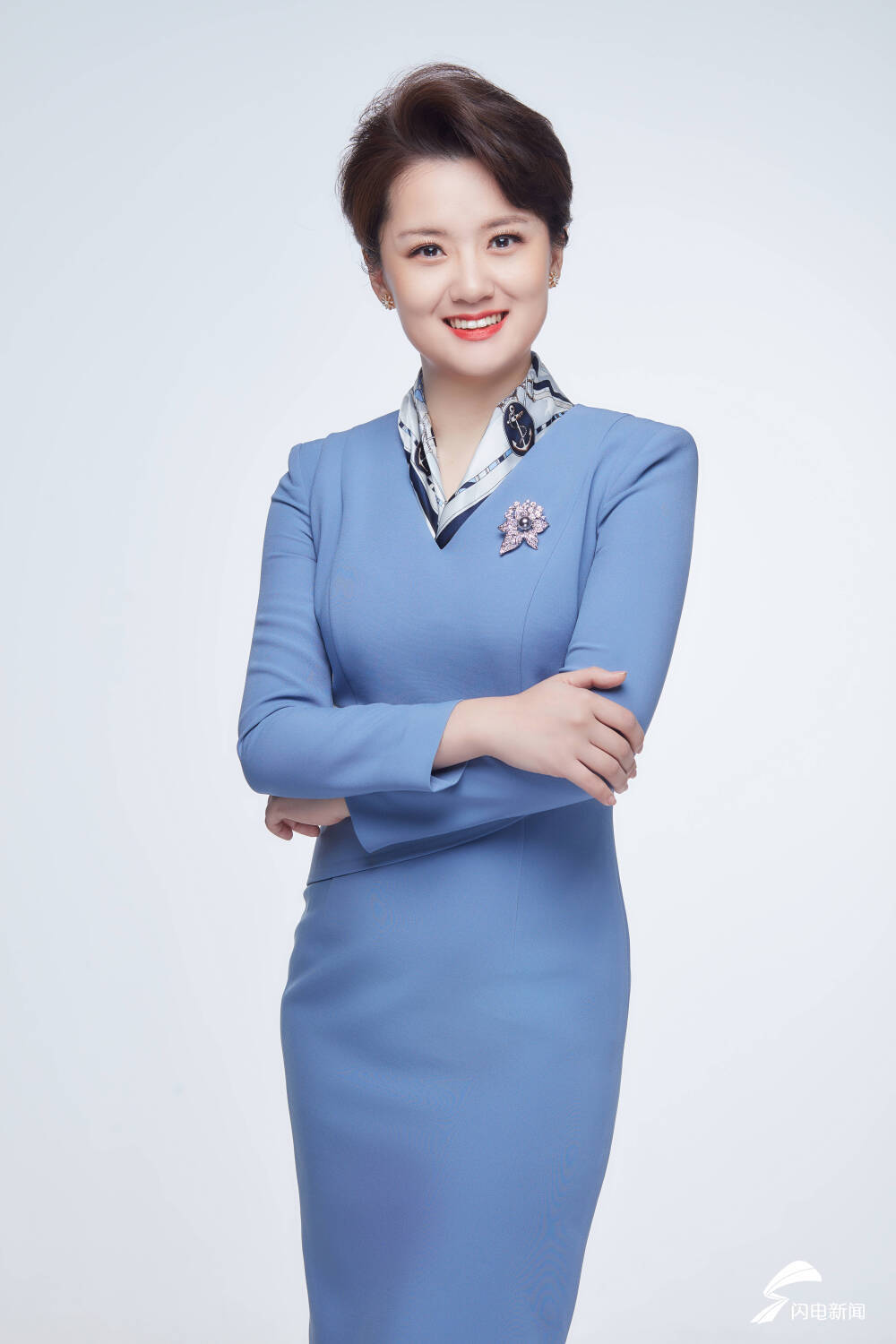 问政山东栏目主持人李莎被评为2022年齐鲁最美青年