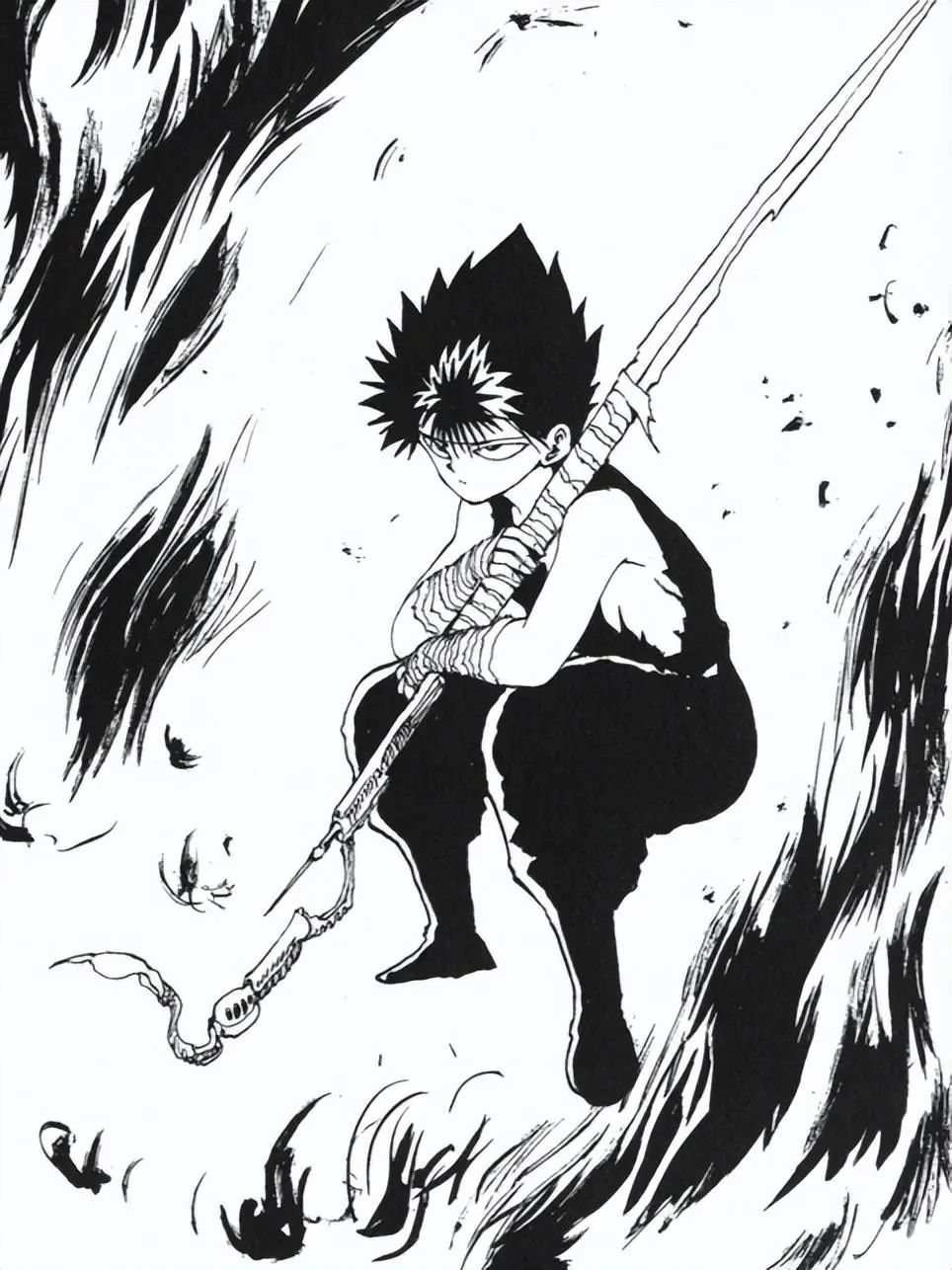 盘点富坚义博漫画《幽游白书》:邪王炎杀黑龙波飞影的魅力人生_腾讯