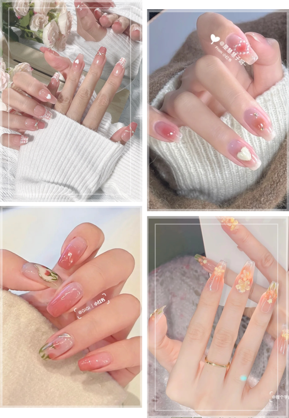 几十款冬季美甲,照着做轻松刷爆你的朋友圈!插图37