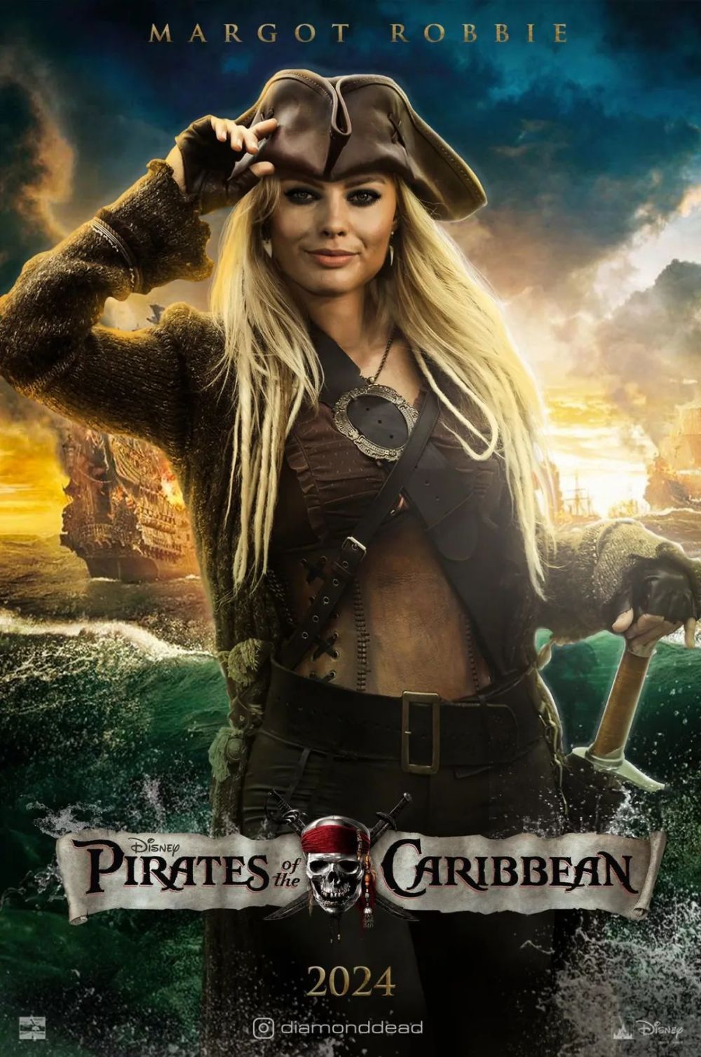 加勒比海盗女主角是谁图片