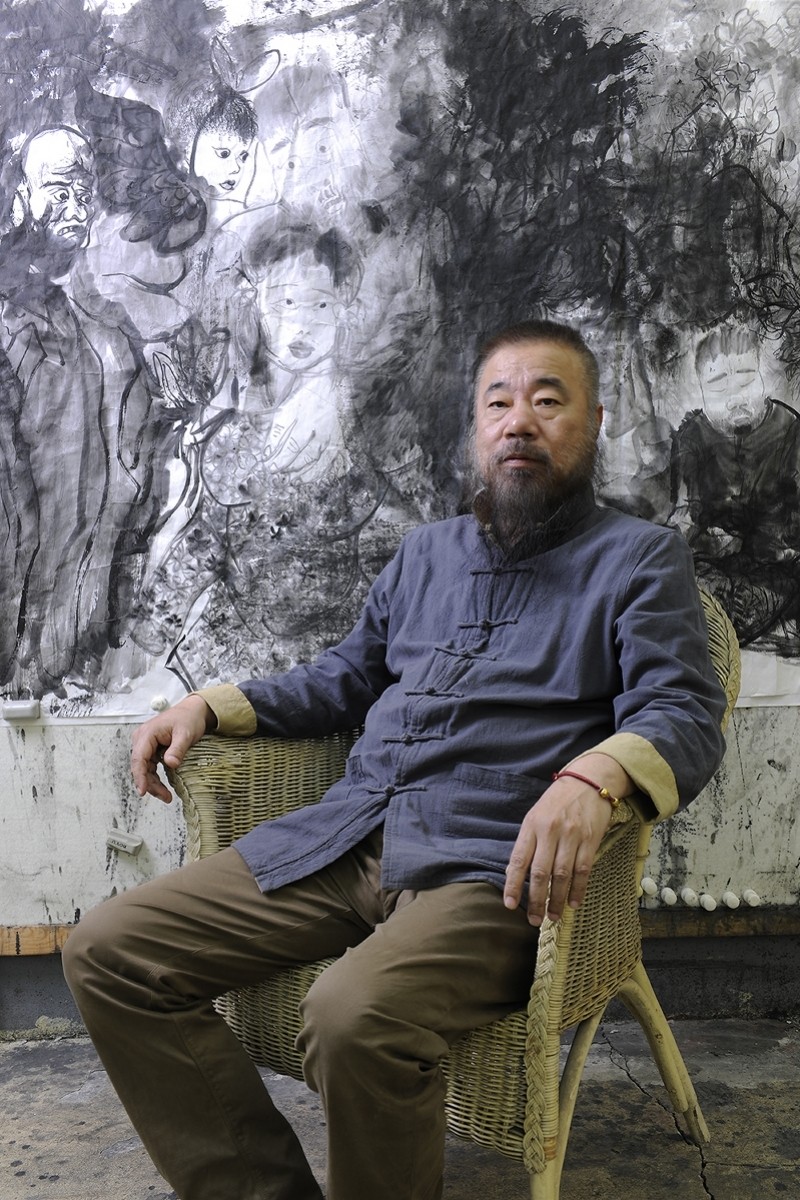 李津画家李津是一位与"当代水墨"共同成长的画家,2013年被aac艺术评为