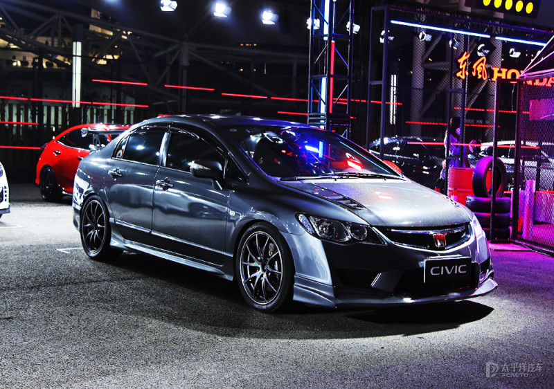 日系性能车的荣光静态体验本田思域typer