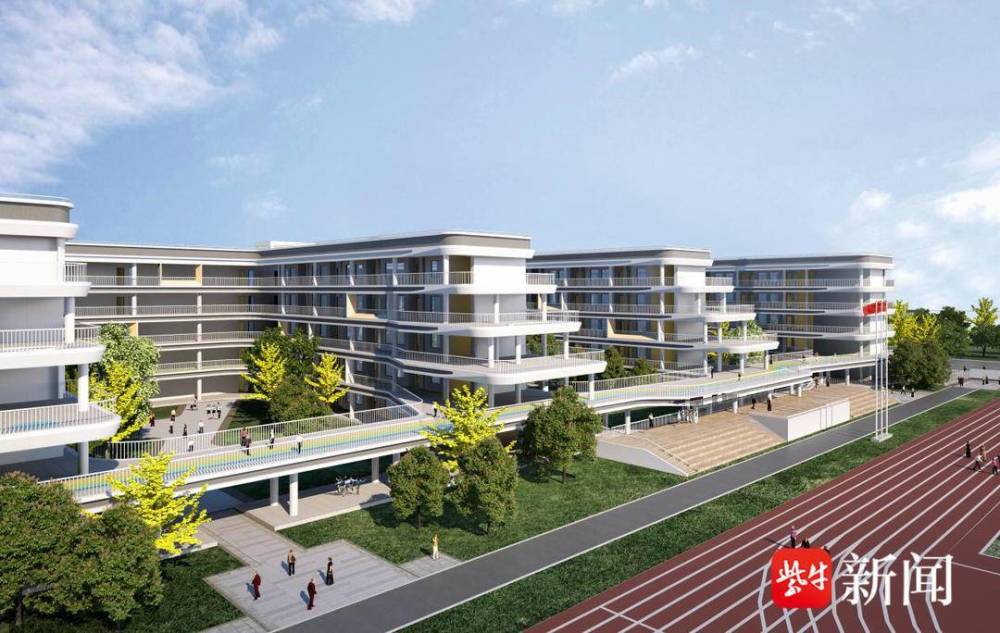 扬州年度重点民生工程新城实验中学项目开工预计2024年12月建成交付