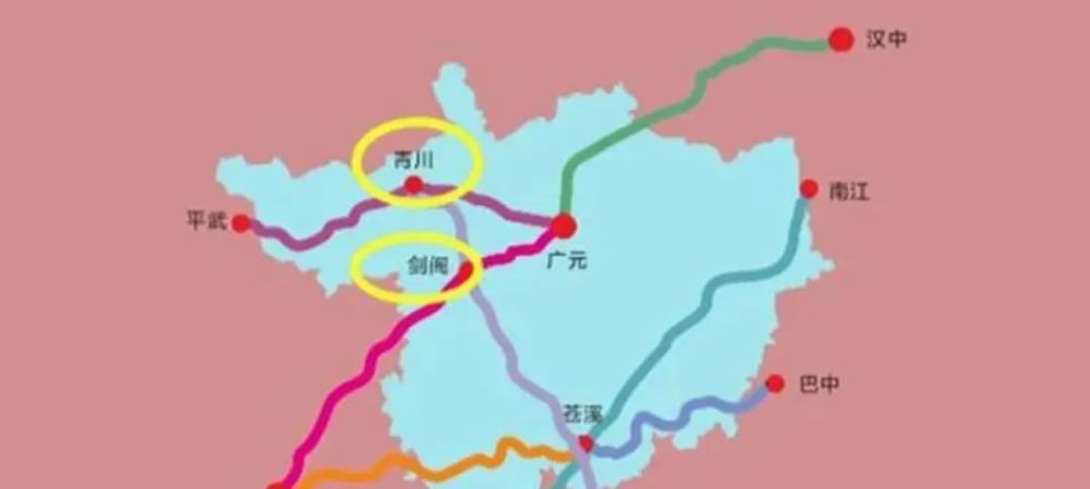 投資約2548億元青劍高速公路即將開建經過廣元這些鄉鎮