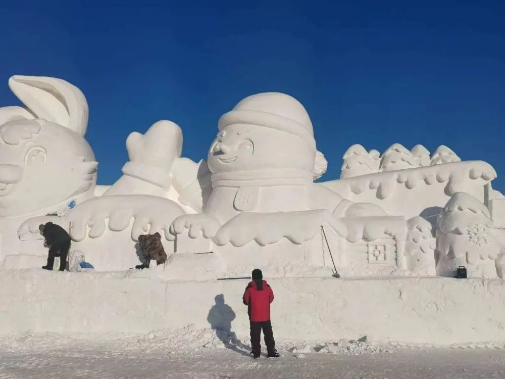 牡丹江雪堡樂園25日試營業_騰訊新聞