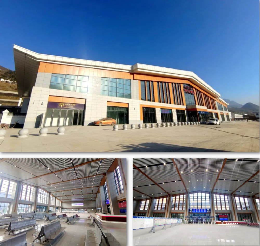 金口河南站位于乐山市金口河区共安彝族乡象鼻村.