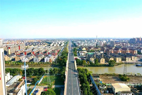 获评省级示范施工合同段湖盐公路主线通车