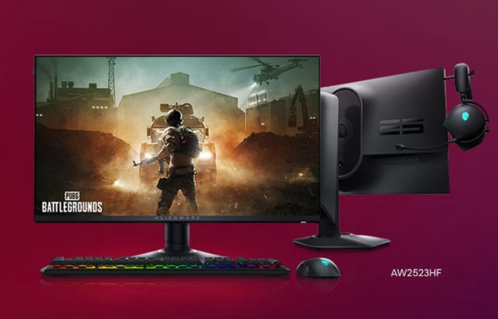 外星人245英寸1080p360hz电竞显示器美亚促销约3200元