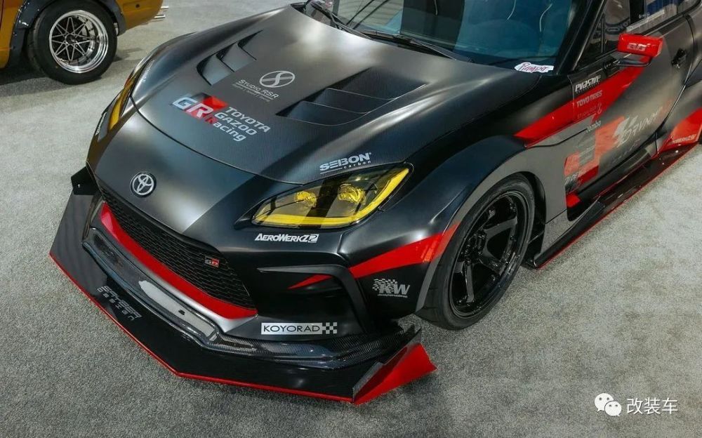 把super gt赛车开上街?丰田gr86纯竞技风格宽体改装范本来了_腾讯新闻
