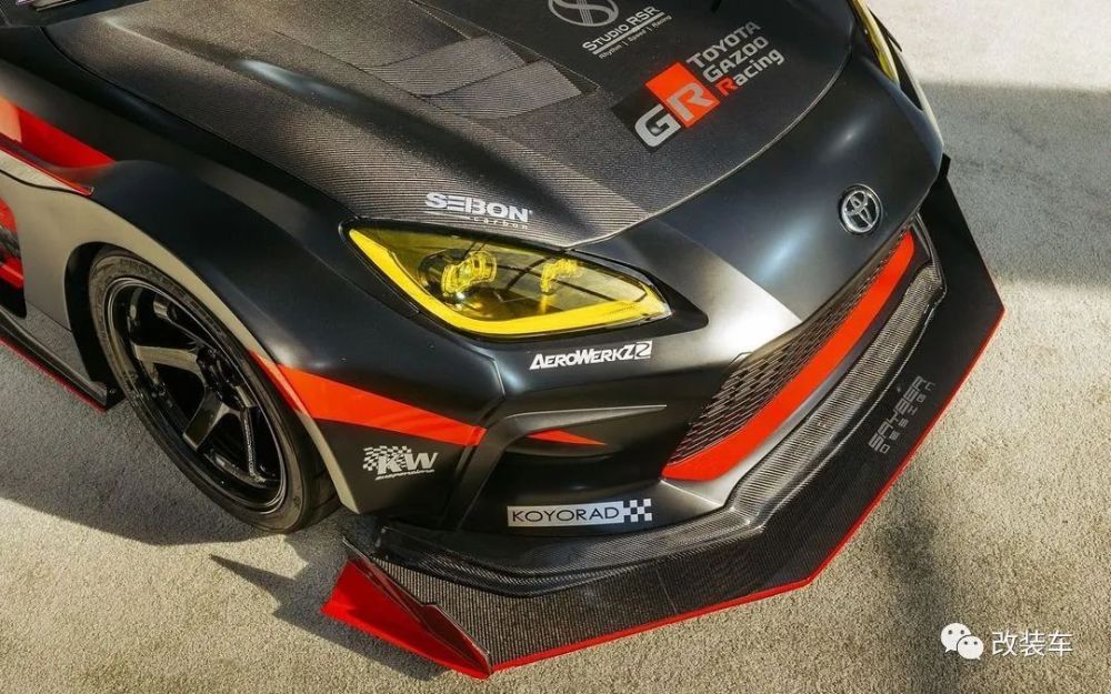 把super gt赛车开上街?丰田gr86纯竞技风格宽体改装范本来了_腾讯新闻