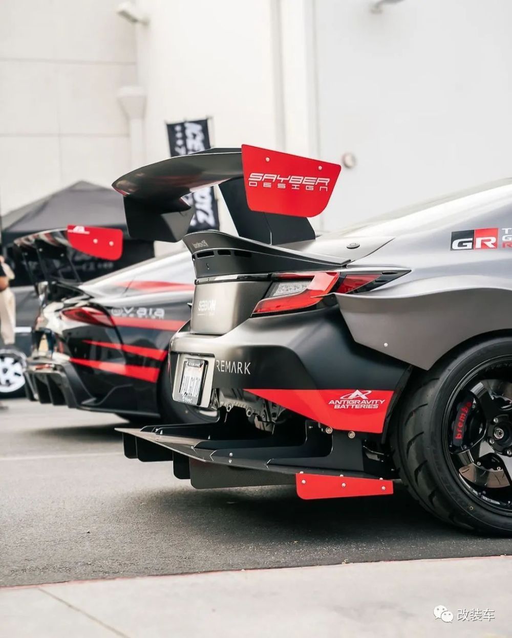 把super gt赛车开上街?丰田gr86纯竞技风格宽体改装范本来了_腾讯新闻