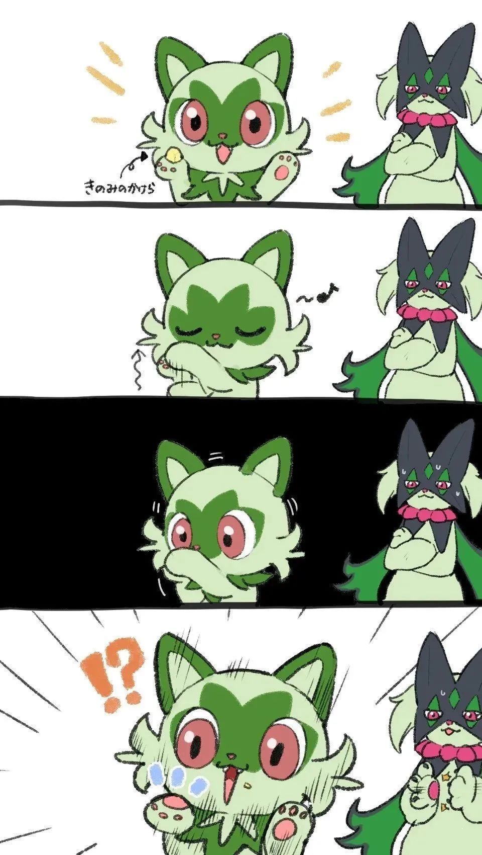 【图集】宝可梦四格:猫猫变魔术!_腾讯新闻