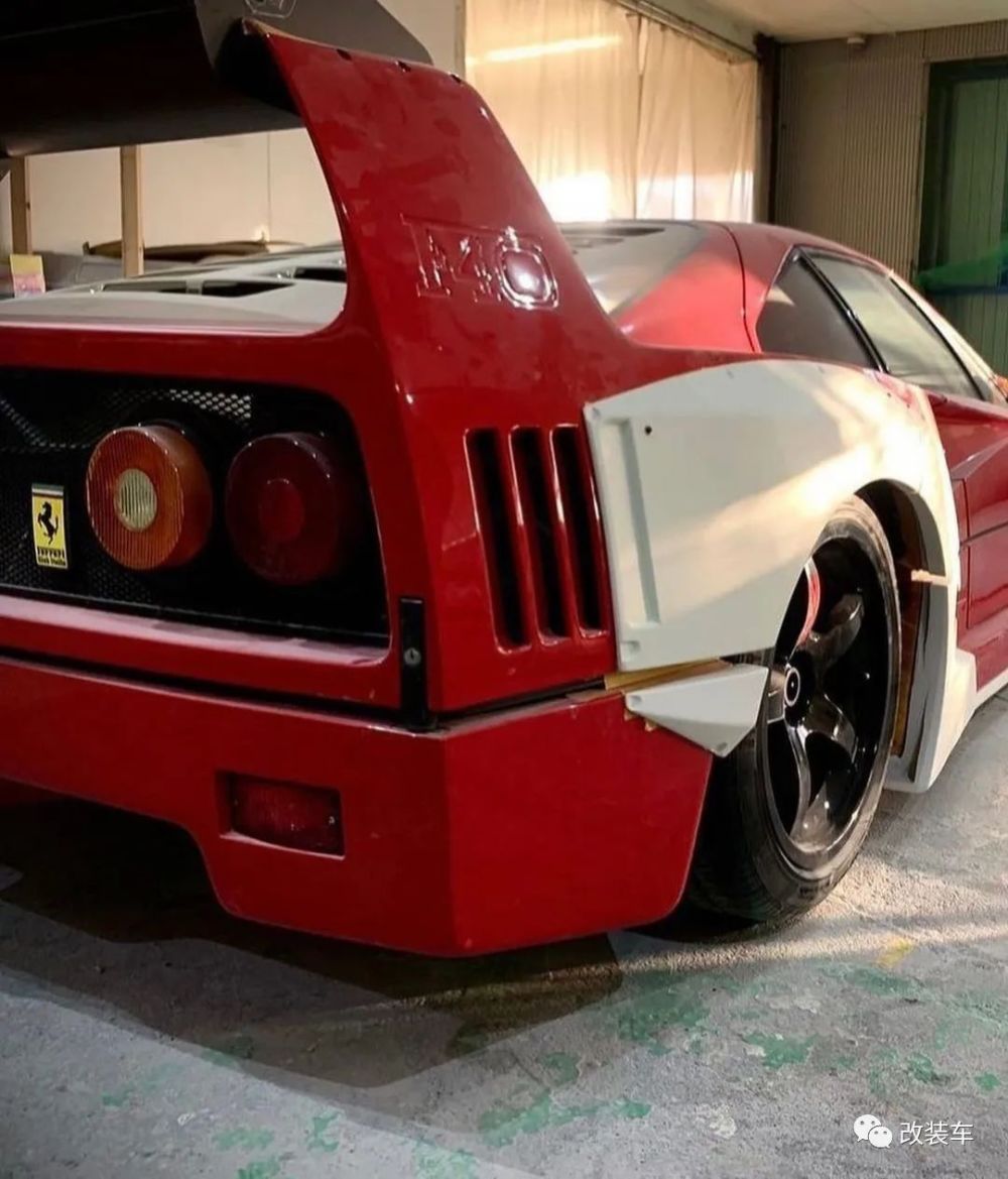 lb宽体法拉利f40紧密制作中预计亮相2023年东京改装展