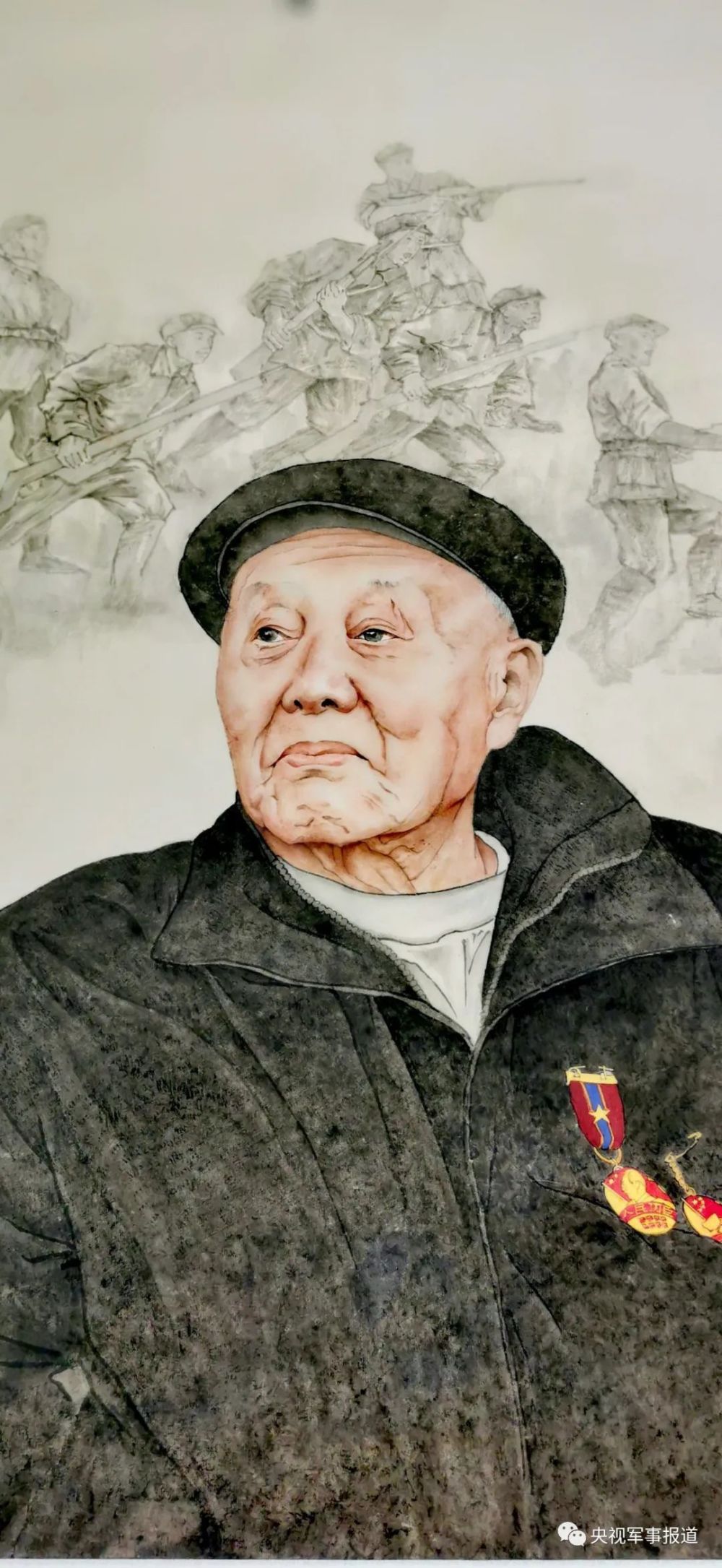 载他是一位普通的老人也是一名共和国老兵更是默默无闻的人民功臣生