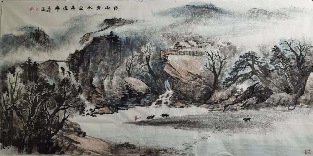 玉兔迎春丹青贺岁全国优秀书画名家作品展陈文杰