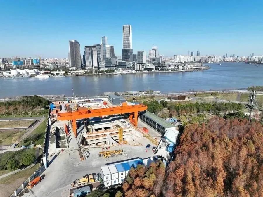 gpst绝技首秀上海徐汇龙水南路越江隧道建设有了新进展
