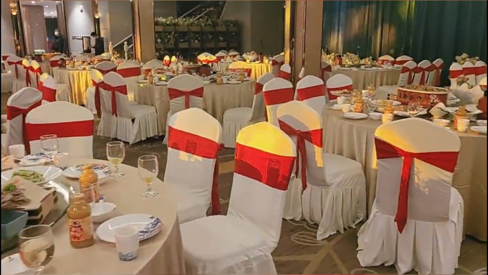 北京10桌小型婚礼图片
