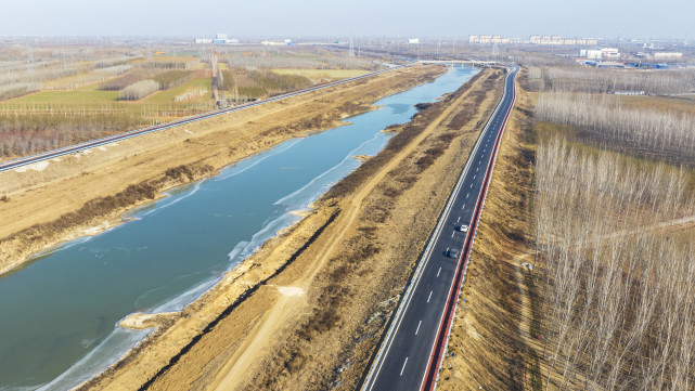 济宁:洸府河堤顶路具备通车条件,可直达济宁大安机场