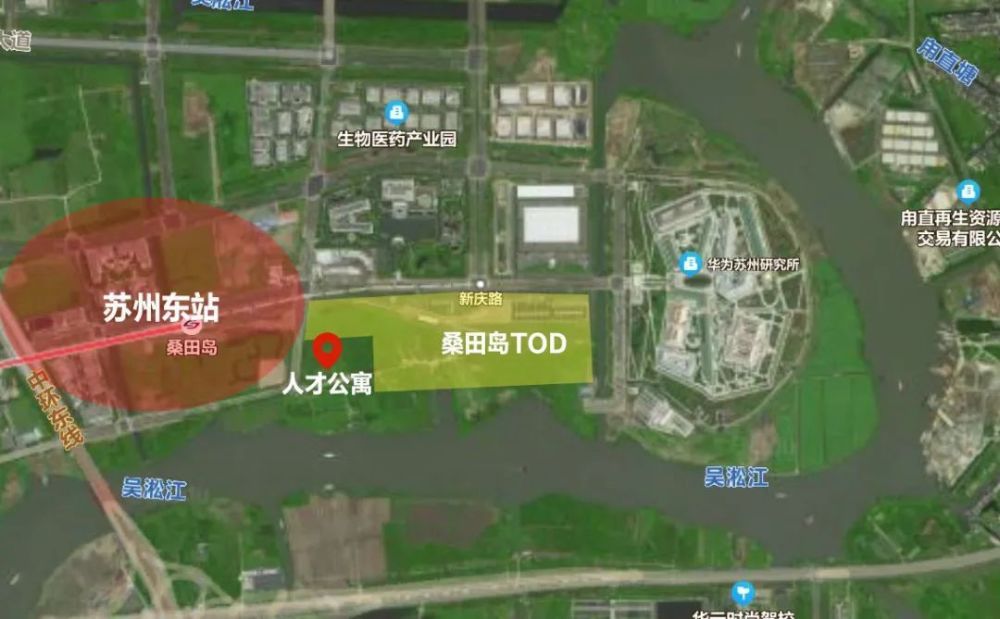 桑田岛tod规划公示苏州tod已按下快进键多个项目在建