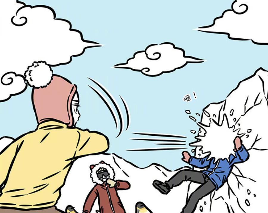 非人哉:同样玩打雪仗,龙女玩出花样,哪吒和李贞英太暴力_腾讯新闻